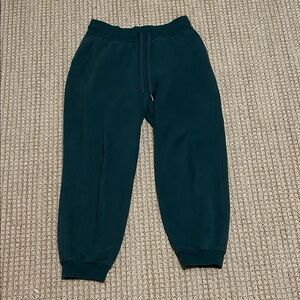 Lululemon dark teal Scuba sweatpants